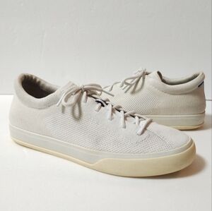 Rothy’s Bright White Lace Up Low Top Sneakers Size 7